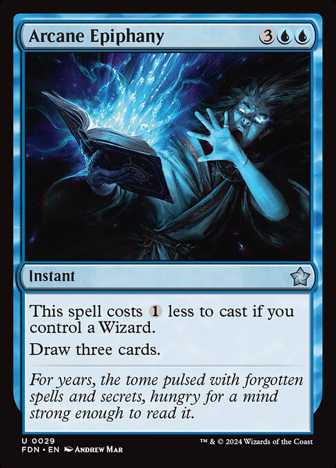 Preview image for the Arcane Epiphany single card for the collectable card game Magic: The Gathering.