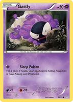 Preview image for the Gastly single card for the collectable card game Pokemon.