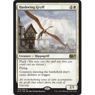 Magic Single - Hushwing Gryff,  Foil (M15)