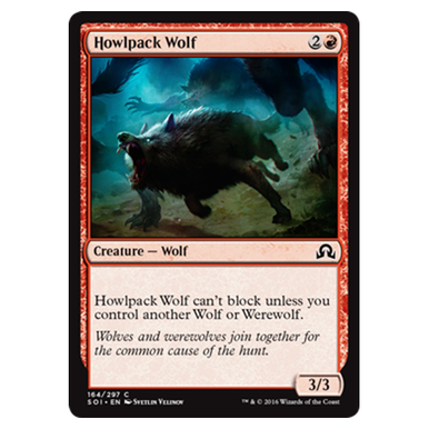 Magic Single - Howlpack Wolf (SOI)