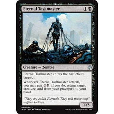 Magic Single - Eternal Taskmaster (WAR)