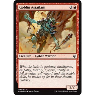Magic Single - Goblin Assailant (WAR)