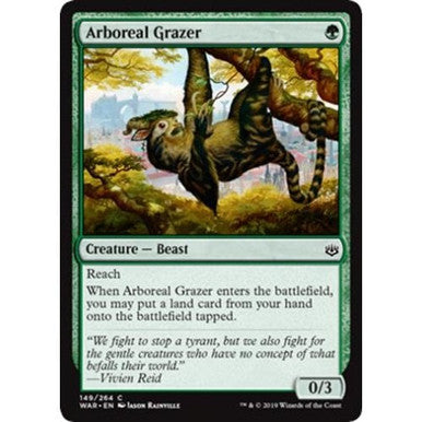 Magic single - Arboreal Grazer (WAR)