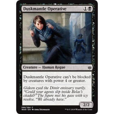 Magic Single- Duskmantle Operative (WAR)