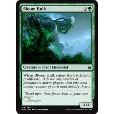 Magic single - Bloom Hulk (WAR)