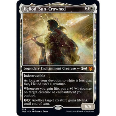 Magic single - Heliod Sun-Crowned (Showcase Frame)