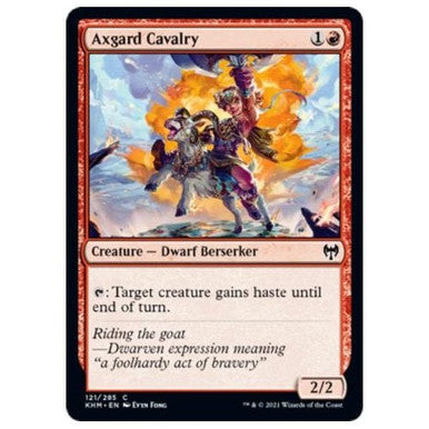 Magic single - Axgard Cavalry (KHM)