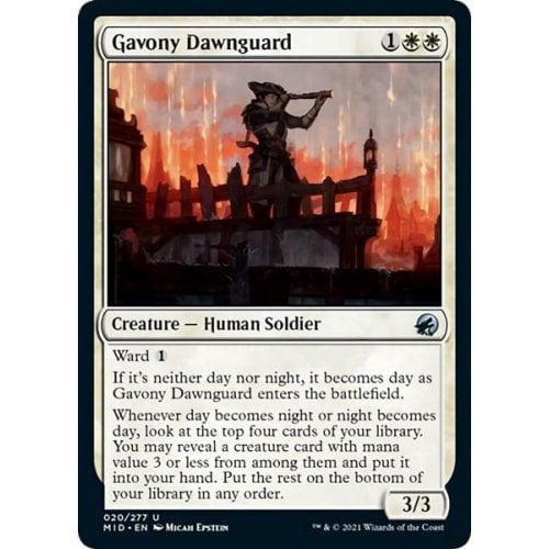 Magic Single- gavony dawnguard (MID)