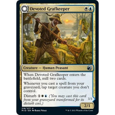 Magic Single- Devoted Grafkeeper(Mid) /Departed Soulkeeper