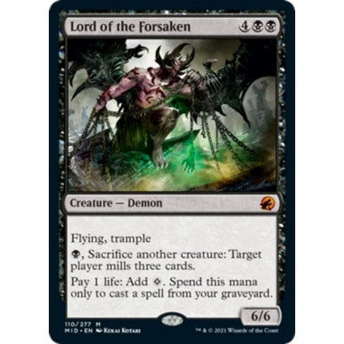 Magic Single - Lord of the Forsaken, Foil (MID)