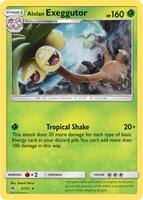 Preview image for the Alolan Exeggutor - 2/131 (SM Forbidden Light) single card for the collectable card game Pokemon.
