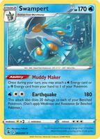 Preview image for the Swampert single card for the collectable card game Pokemon.