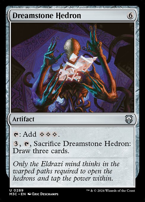 Preview image for the Dreamstone Hedron single card for the collectable card game Magic: The Gathering.