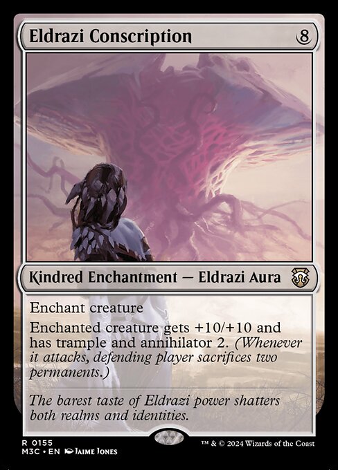 Preview image for the Eldrazi Conscription single card for the collectable card game Magic: The Gathering.