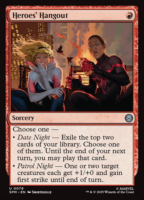Preview image for the Heroes' Hangout single card for the collectable card game Magic: The Gathering.