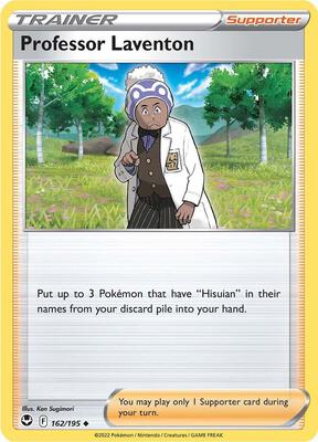 Preview image for the Professor Laventon single card for the collectable card game Pokemon.