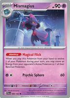 Preview image for the Mismagius - 088/193 single card for the collectable card game Pokemon.