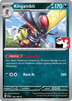 Preview image for the Kingambit - 134/198 single card for the collectable card game Pokemon.