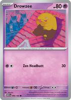 Preview image for the Drowzee single card for the collectable card game Pokemon.