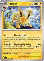 Preview image for the Jolteon single card for the collectable card game Pokemon.
