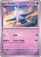 Preview image for the Latios single card for the collectable card game Pokemon.