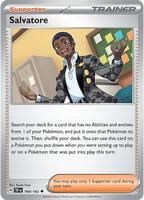 Preview image for the Salvatore - 160/162 single card for the collectable card game Pokemon.