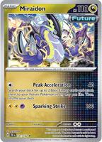 Preview image for the Miraidon single card for the collectable card game Pokemon.