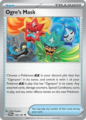 Preview image for the Ogre's Mask single card for the collectable card game Pokemon.