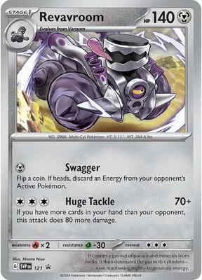 Preview image for the Revavroom - 121 single card for the collectable card game Pokemon.