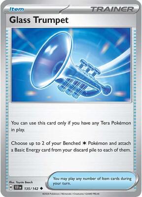 Preview image for the Glass Trumpet single card for the collectable card game Pokemon.