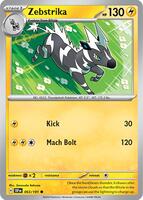 Preview image for the Zebstrika single card for the collectable card game Pokemon.