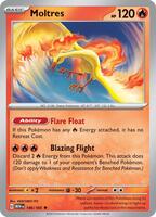 Preview image for the Moltres - 146/165 single card for the collectable card game Pokemon.