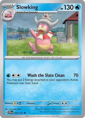 Preview image for the Slowking single card for the collectable card game Pokemon.