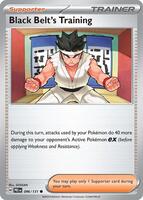 Preview image for the Black Belt's Training - 096/131 single card for the collectable card game Pokemon.