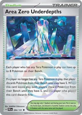 Preview image for the Area Zero Underdepths (Poke Ball Pattern) single card for the collectable card game Pokemon.
