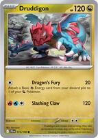 Preview image for the Druddigon single card for the collectable card game Pokemon.