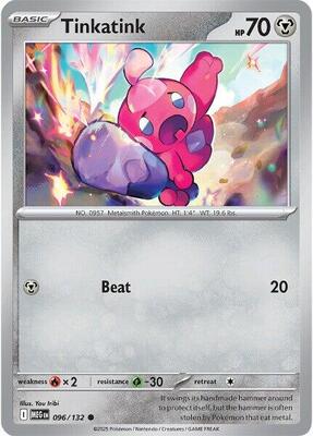 Preview image for the Tinkatink single card for the collectable card game Pokemon.