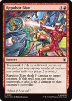 Preview image for the Repulsor Blast single card for the collectable card game Magic: The Gathering.
