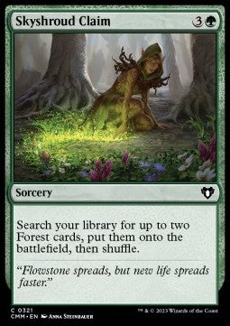 Magic single - Skyshroud Claim