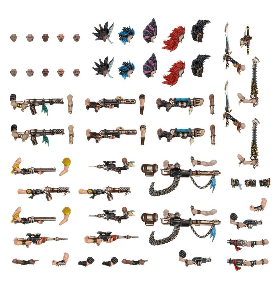 Escher Weapons and Upgrades