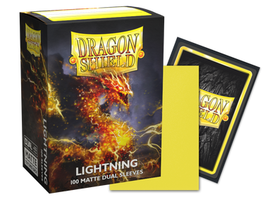 Dragon Shield Dual Matte Sleeves - Lightning (100)