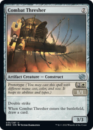 Magic Single - Combat Thresher (foil)