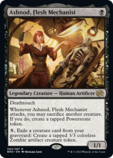 Magic single - Ashnod, Flesh Mechanist (BRO)
