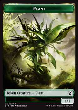 (Token) Magic single - plant token (BFZ)