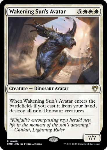 Magic Single - Wakening Sun's Avatar (CMM)