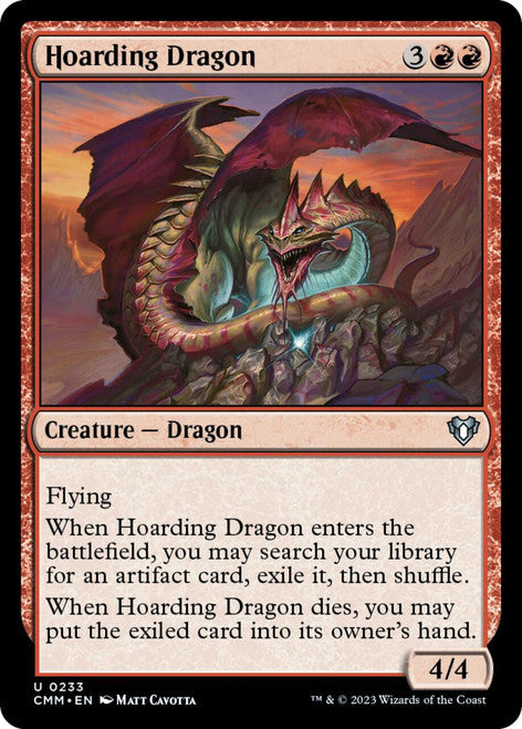 Magic Single - Hoarding Dragon (CMM)
