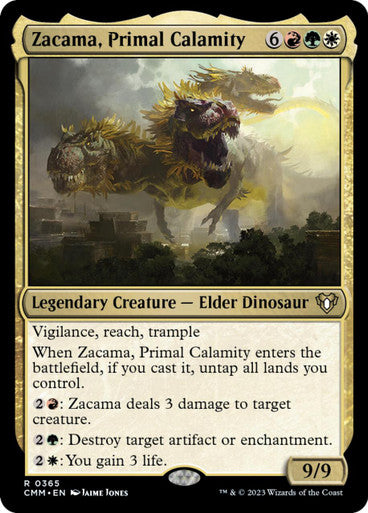 Magic Single - Zacama, Primal Calamity (CMM)