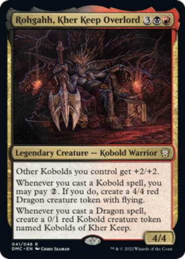 Magic Single - Rohgahh, Kher Keep Overlord, Foil (DMC)