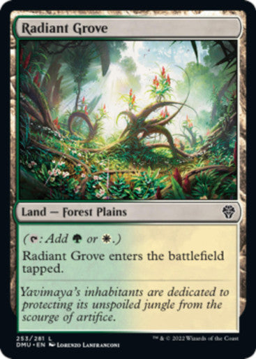 Magic Single - Radient Grove, Foil (DMU)