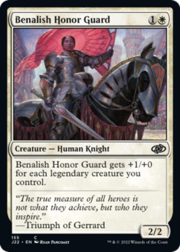 Magic single - Benalish Honor Guard (J22)